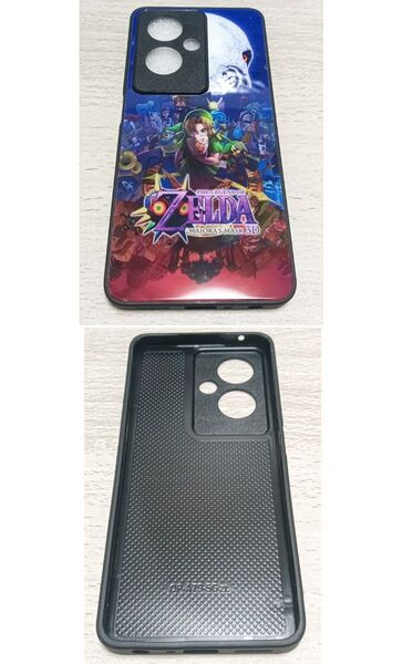 新品 未使用 海外購入品 OPPO A79 5G ラバーケース ゼルダの伝説 ムジュラの仮面