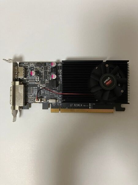 動作確認済 AMD Radeon R7 240 1GB(GDDR3) ロープロファイルブラケット 補助電源不要