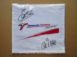 Panasonic TOYOTA Racing　ハンドタオル　パナソニック トヨタ レーシング