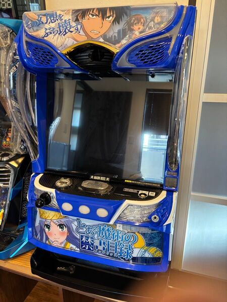 スマスロ Lとある魔術の禁書目録 スマスロユニット・バイブON/OFFスイッチ付き 実機 パチスロ スロット
