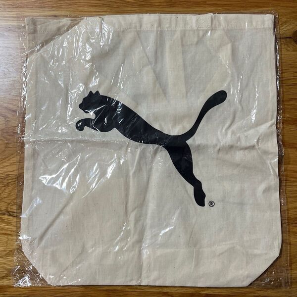PUMA ノベルティ トートバッグ ベージュ 未使用