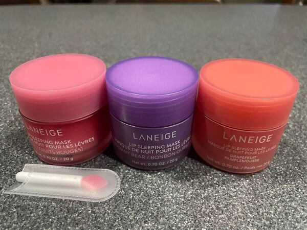 LANEIGE リップスリーピングマスク 3個セット 各20g