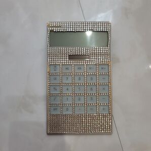 デコレーション 電卓 ラインストーン ハンドメイド キラキラ
