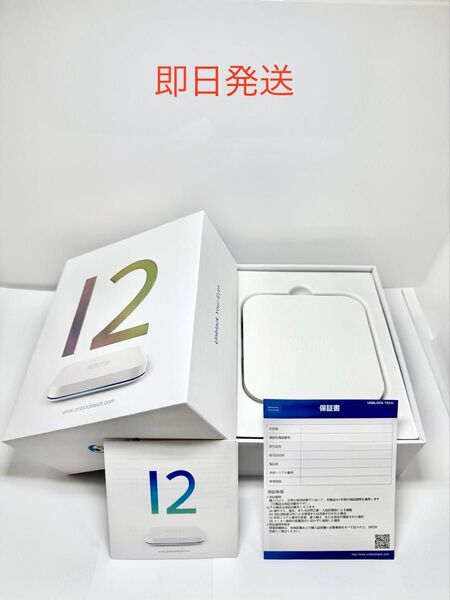 2025年最新版 正規代理店品 UBOX12 安博科技 Unblocktech TVボックス 日本仕様 新品未使用 tvbox