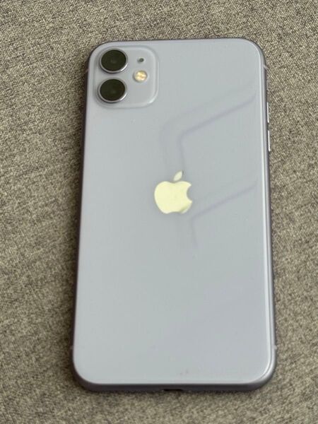 【本日まで!】美品 iPhone11 64gb パープル バッテリー残量90% SIMフリー アップル スマホ アイフォーン