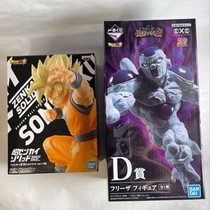 一番くじ ドラゴンボール フィギュア プライズ 孫悟空 D賞 フリーザ 新品未開封 2個セット 岩倉圭ニ 超ゼンカイソリッド