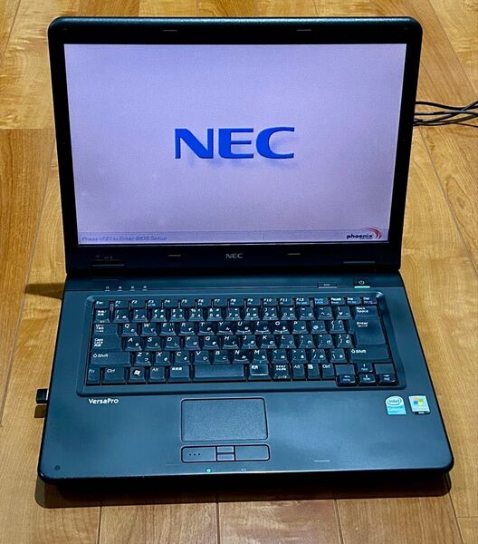 NEC ノートパソコン PC-VY20MFZR6 ハードディスクなし