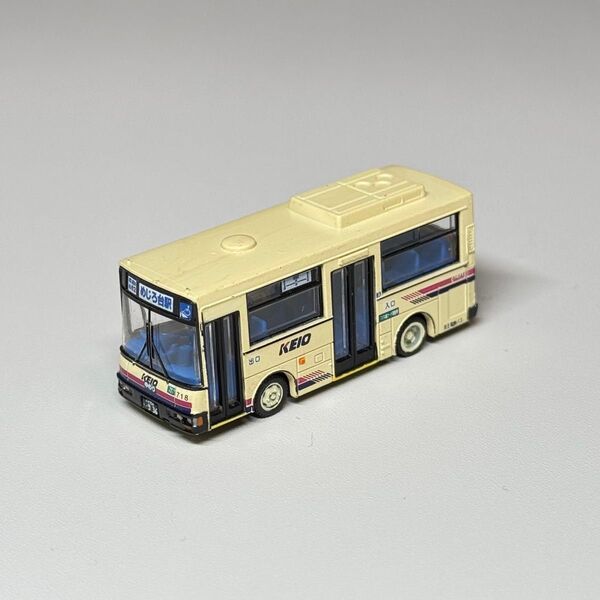 【ジオラマ用品・展示用模型 全長約4cm程度】1/150 バスコレクション ミニバス編 京王電鉄バス 日産ディーゼル RN 現状品
