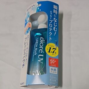 ビオレ アクアリッチ ウォータリーエッセンス SPF50 UV1.7倍フレッシュパウチ