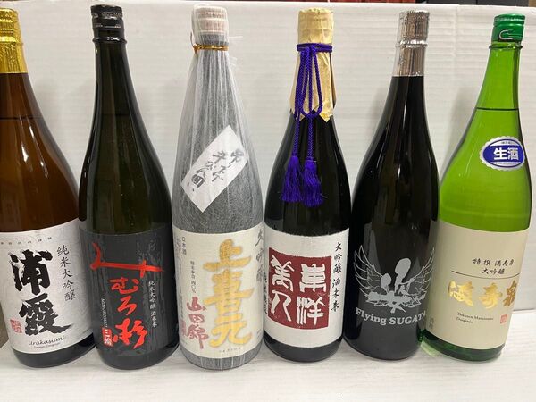 【日本酒】一升瓶6本セット