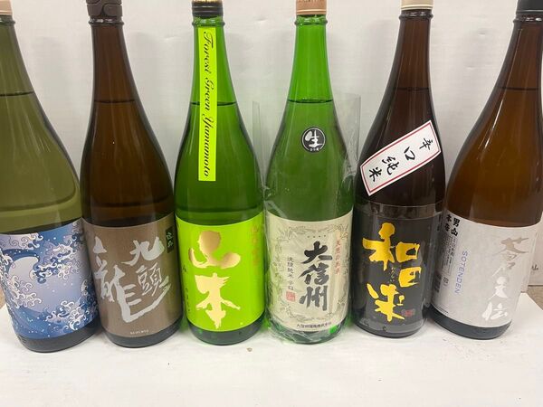 【日本酒】一升瓶6本セット