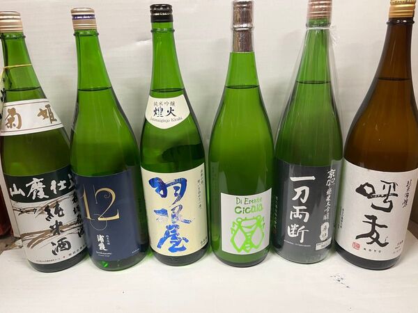 【日本酒】一升瓶6本セット