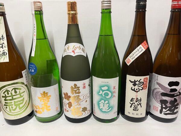 【日本酒】一升瓶6本セット