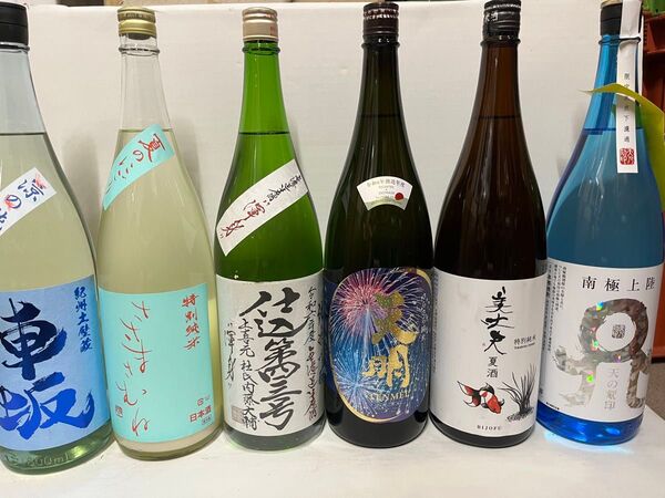 【日本酒】一升瓶6本セット