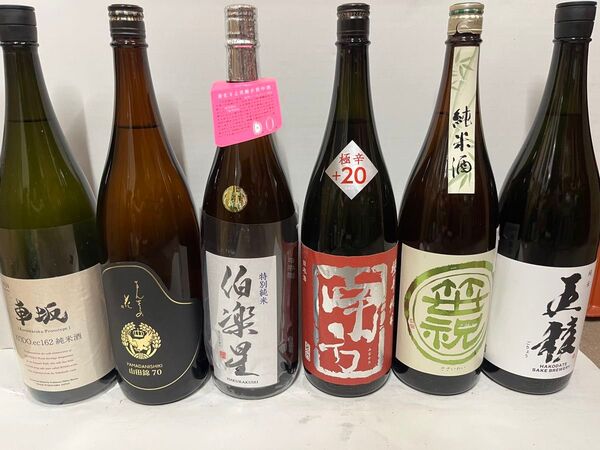 【日本酒】一升瓶6本セット