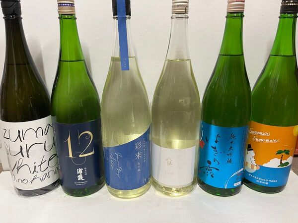 【日本酒】一升瓶6本セット