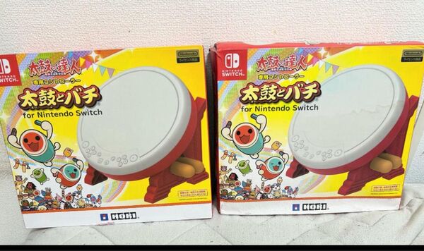 太鼓の達人 太鼓とバチ 2個 Nintendo Switch 専用 コントローラ ニンテンドースイッチ NSW-079