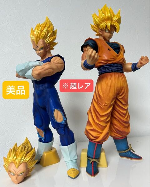 ★美品 ドラゴンボール グランディスタ Grandista 孫悟空 ベジータ(顔パーツ有) 2体セット