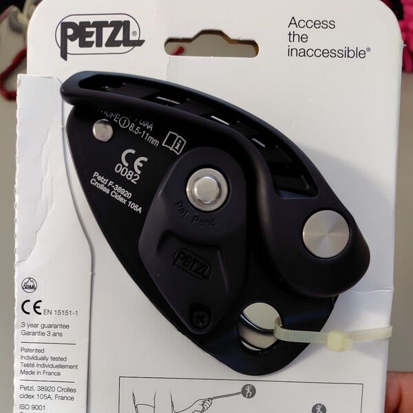 PETZL Cidex 105A NEOX ロープクランプ 未使用 ペツル ネオックス グリグリ新型