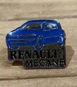  бесплатная доставка [ не использовался ] Renault RENAULT* значок булавка bachi* Megane MEGANE