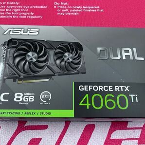 新品未開封 ASUS GeForce RTX4060Ti OC Edition Dual 購入レシート付