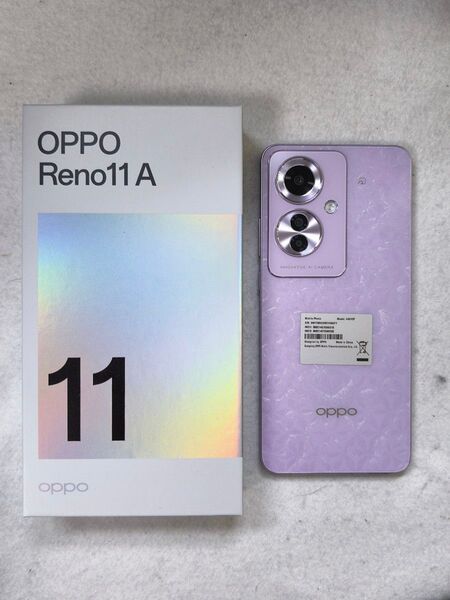 OPPO Reno 11A コーラルパープル ワイモバイル版