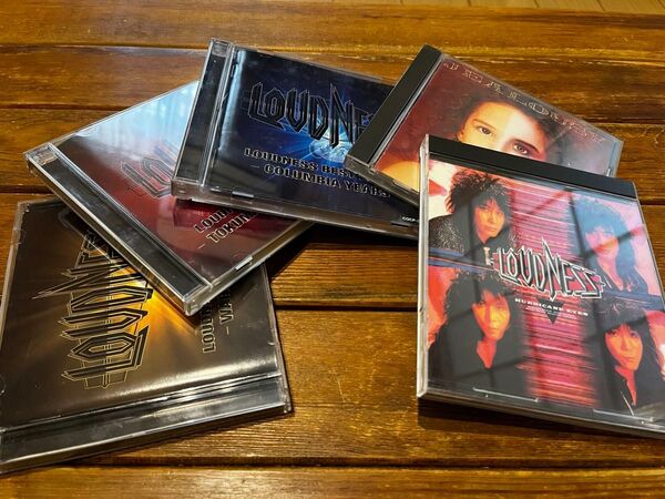 【在庫処分8/15まで】LOUDNESS CD 5枚セット