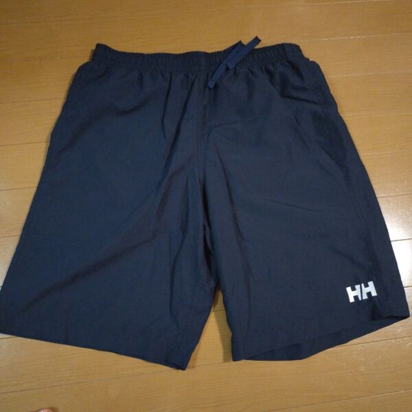 HELLY HANSEN ヘリーハンセン 水陸両用 ハーフパンツ サーフパンツ 水着 M ネイビー 海 プール ヘリーブルー