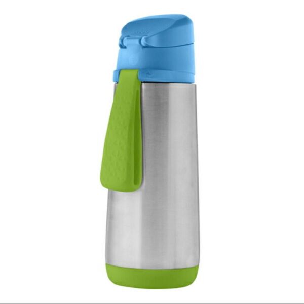 【新品未開封★】b.box 子供 水筒 ステンレススポーツスパウトボトル 500ml タンブラー 保冷 保温 ワンプッシュ式