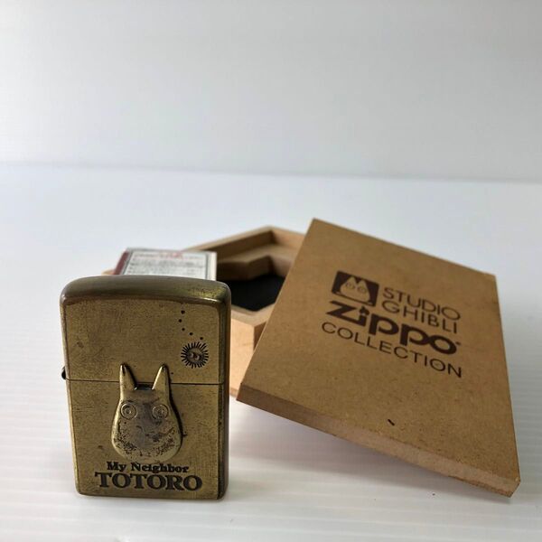 【希少・当時モノ】となりのトトロ zippo ジッポ オイルライター TOTORO スタジオジブリ 二馬力