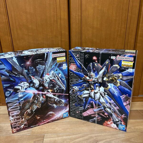 フリーダム ストライクフリーダム MG 2点セット ガンプラ 未組立 機動戦士ガンダムSEED バンダイ