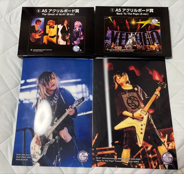 GLAY エンタメくじ アクリルボード HISASHI クリアポスター セット
