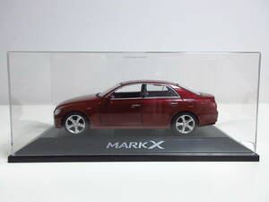 1/30 トヨタ 初代マークX MARK X 120系 非売品 カラーサンプル ミニカー　ダークレッドマイカメタリック