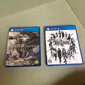 PS4 ソフト2本セット モンスターハンター:ワールド ディシディアファイナルファンタジー