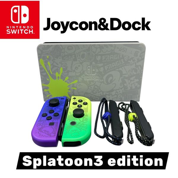 ニンテンドースイッチ スプラトゥーン3 ドック&ジョイコン 動作確認済み