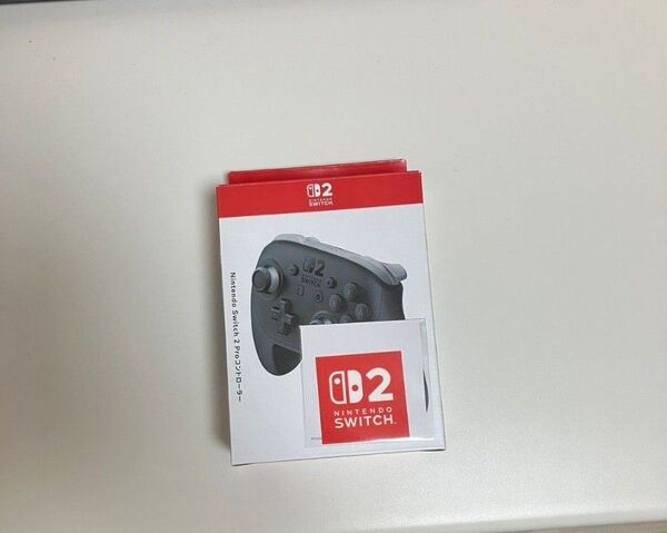 Nintendo Switch 2 Proコントローラー プロコン 未開封 ステッカー付き