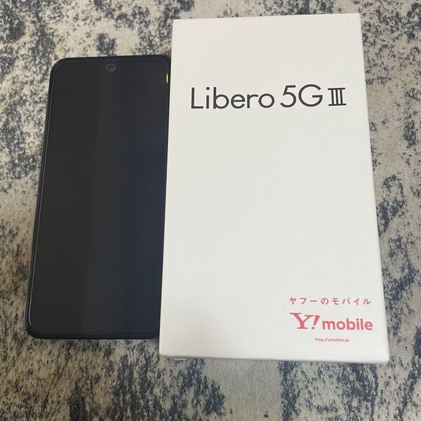極美品 Libero 5G III A202ZT 6.67インチ メモリー4GB ストレージ64GB ブラック ワイモバイル