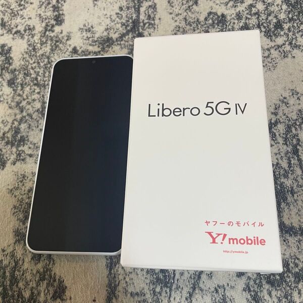 Libero 5G IV A302ZT 6.6インチ メモリー4GB ストレージ128GB ホワイトワイモバイル SIMフリー