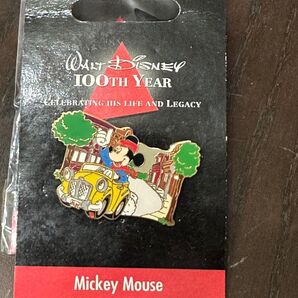 Disney ピンバッジ ミッキーマウス 100周年記念