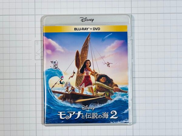 「モアナと伝説の海2('24米)」 純正ケース・ブルーレイ