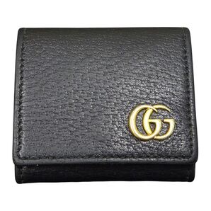 GUCCI グッチ GGマーモント コインケース 小銭入れ 黒 473959