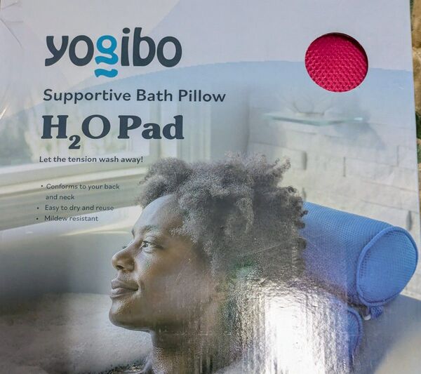 値下げ yogibo H2O Pad サポートバスピロー レッド 一度使用しました!