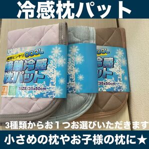 【新品未使用】冷感 敷き枕パット★送料込み