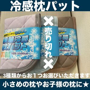 【新品未使用】 冷感枕パット★送料込み