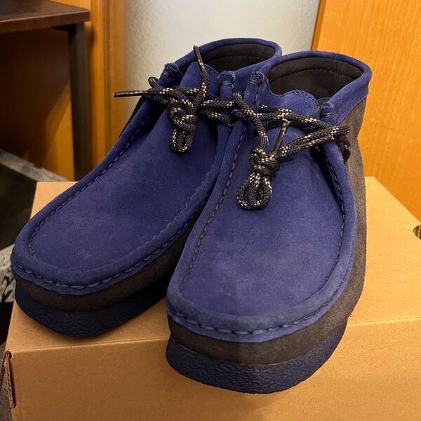 【箱無し】Clarks クラークス スエード ワラビー ワラビーブーツ 靴 スウェード