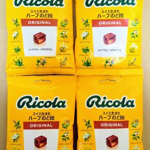 リコラ ハーブのど飴 オリジナルハーブキャンディー 70g×4袋 まとめ売り