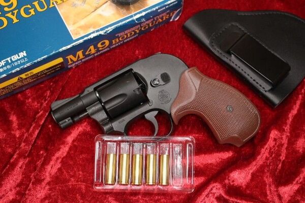 マルシン S&W M49 HW ボディガード 2インチ チーフスペシャル メタルカートリッジ ガスリボルバー ホルスター M36