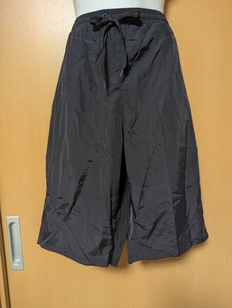 未使用●メンズ●ハーフパンツ● 4Lサイズ●ブラック黒●ナイロン●サラサラの着心地接触冷感UV対策●エアシールド