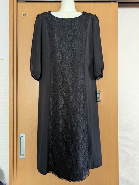 未使用●SUCREシュクレ●レースワンピース●ドレス フォーマル●結婚式 二次会 パーティー●抗菌防臭効果