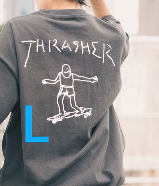 スラッシャーマークゴンザレスバックプリントTシャツ